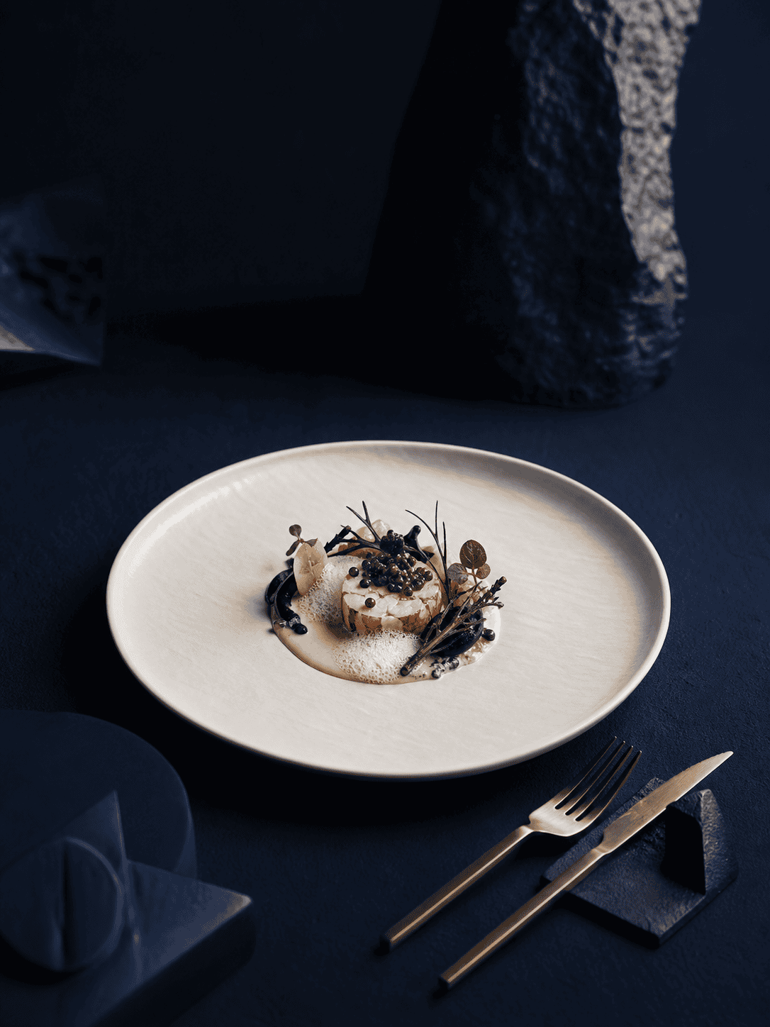 AI creative campaign visual for dining and hospitality brands